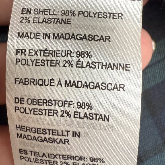 EUC Men's UNTUCKIT‎ Vittorio Green/Navy Plaid Button Down Shirt | Size XL - Picture 8 of 9